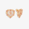 FLORAL HEART 15 AÑOS EARRING