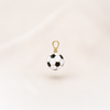 Colorful Soccer Ball Pendants in 14K Gold