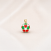 Colorful Soccer Ball Pendants in 14K Gold