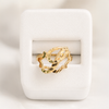 Anillo Golden Waves 14K
