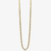 14K Solid Cuban Pave Chain (6mm)