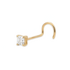 Diamond Square Nose Stud