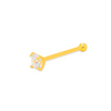 Classic Square Zirconia Stud