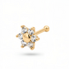 Radiant Flower Nose Stud