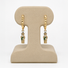 14K Gold San Judas Earrings