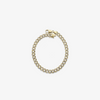14K Solid Cuban Pave Chain (4.5mm)