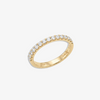 Petite Zirconia Gold Ring