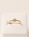 Luminous Gold Ring