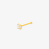 Classic Square Zirconia Stud