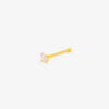 Classic Square Zirconia Stud