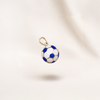 Colorful Soccer Ball Pendants in 14K Gold