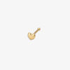 Minimal Heart Nose Stud
