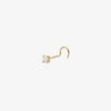 Diamond Square Nose Stud