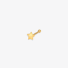 Golden Star Nose Stud