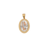 San Judas 14K Gold Pendant – 4.2g | 19x34mm Religious Charm